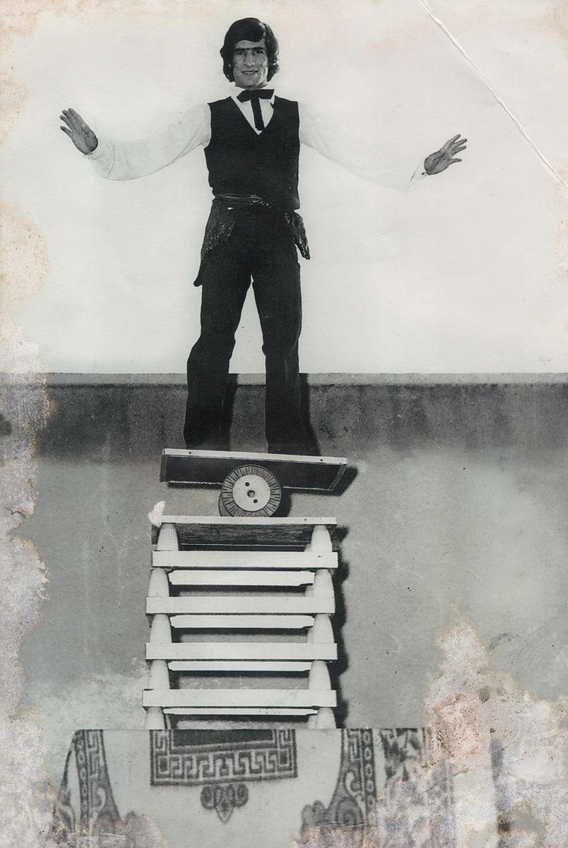 Charlie performing in Iran in the 1970s